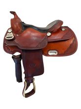 SOLD 2026/02/07 15.5Inch Used Billy Cook Pro Reiner Saddle Wide Tree 9602