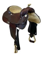 15.5Inch Used Billy Cook Reining Saddle 8949