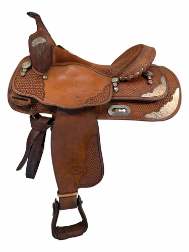 15.5Inch Used Billy Cook Show Saddle Wide Tree 8952