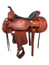 15.5Inch Used Billy Cook Trail Saddle 1777