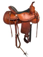 15.5Inch Used Billy Cook Trail Saddle 1777