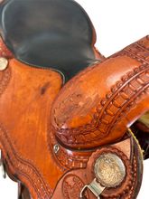 15.5Inch Used Billy Cook Trail Saddle 1777