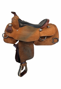 15.5Inch Used Billy Cook Training Saddle 9030