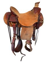 SOLD 2025/10/21 15.5Inch Used Billy Cook Wade Ranch Saddle 2281