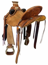 SOLD 2026/09/28e  15.5Inch Used Billy Cook Wade Ranch Saddle Wide Tree 2293