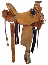 SOLD 2026/09/28e  15.5Inch Used Billy Cook Wade Ranch Saddle Wide Tree 2293