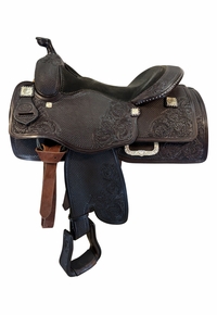 15.5Inch Used Billy Royal Show Saddle Wide Tree