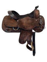 15.5Inch Used Billy Royal Training Saddle Wide Tree