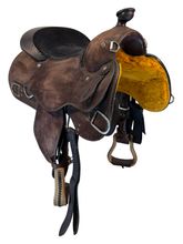 15.5Inch Used Billy Royal Training Saddle Wide Tree