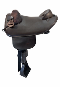 15.5Inch Used Bob Marshall Endurance Treeless Saddle Medium Tree 12375