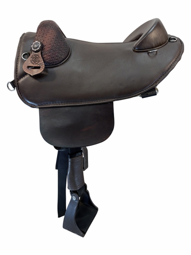 15.5Inch Used Bob Marshall Endurance Treeless Saddle Medium Tree 12375