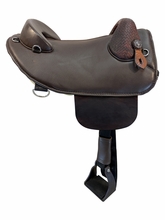 15.5Inch Used Bob Marshall Endurance Treeless Saddle Medium Tree 12375