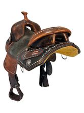 15.5Inch Used Bob Marshall Treeless Trail Saddle