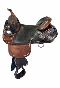 15.5Inch Used Bob Marshall Treeless Trail Saddle
