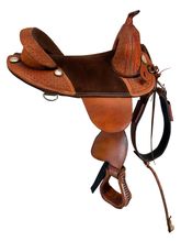 SOLD 2025/11/05e  15.5Inch Used Bob Marshall Treeless Trail Saddle