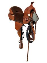 SOLD 2025/11/05e  15.5Inch Used Bob Marshall Treeless Trail Saddle
