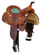 15.5Inch Used Burns Saddlery Barrel Saddle