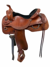 15.5Inch Used C.W Wiley Reining Saddle Medium Tree