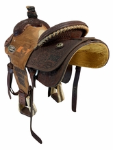 15.5Inch Used Cactus Saddlery Trophy Saddle Medium Tree