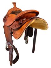 15.5Inch Used CC Saddlery Roping Saddle 1038