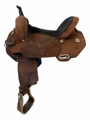 15.5Inch Used Circle Y JBN Treeless Barrel Saddle Medium Tree 3614