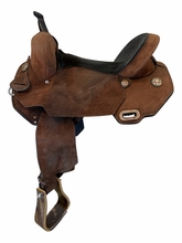 15.5Inch Used Circle Y JBN Treeless Barrel Saddle Medium Tree 3614