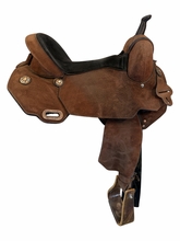 15.5Inch Used Circle Y JBN Treeless Barrel Saddle Medium Tree 3614