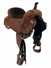 15.5Inch Used Circle Y JBN Treeless Barrel Saddle Medium Tree 3614