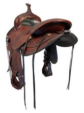 15.5Inch Used Circle Y JG Wind River Trail Saddle 1750