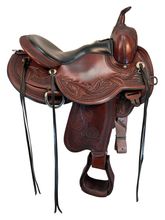 15.5Inch Used Circle Y JG Wind River Trail Saddle 1750