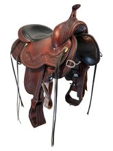 15.5Inch Used Circle Y JG Wind River Trail Saddle 1750