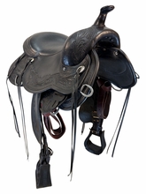 SOLD 2026/05/0515.5Inch Used Circle Y Julie Goodnight Monarch Trail Saddle Medium Flex2 Tree 1752