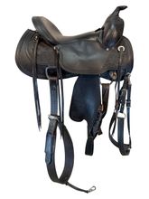SOLD 2026/03/30j  15.5Inch Used Circle Y Reining Saddle Wide Flex Tree 1560