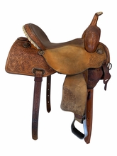 15.5Inch Used Circle Y Renegade Barrel Saddle Medium Tree 1162
