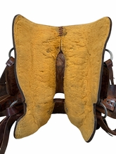 15.5Inch Used Circle Y Roping Saddle Medium Tree 1296