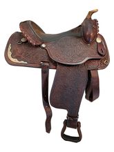 SOLD 2025/09/04  15.5Inch Used Circle Y Show Saddle 2715