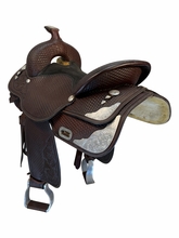 15.5Inch Used Circle Y Show Saddle Medium Tree 2643