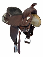 15.5Inch Used Circle Y Show Saddle Medium Tree 2643