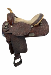15.5Inch Used Circle Y Show Saddle Wide Tree 1108