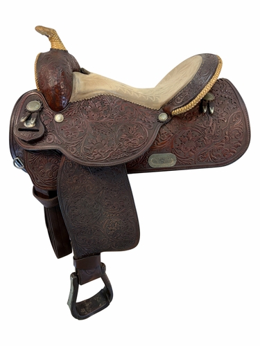 SOLD 2026/06/06j  15.5Inch Used Circle Y Show Saddle Wide Tree 1108