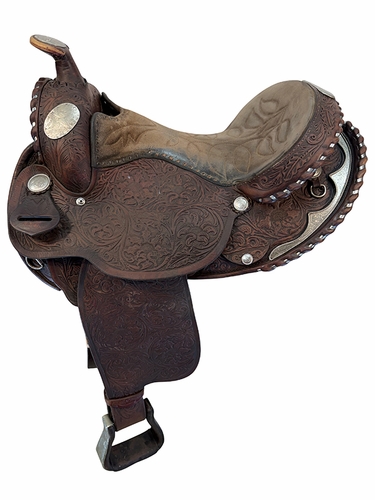 15.5Inch Used Circle Y Show Saddle Wide Tree 2123