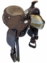 15.5Inch Used Circle Y Show Saddle Wide Tree 2123