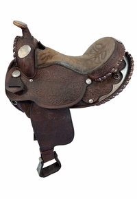 15.5Inch Used Circle Y Show Saddle Wide Tree 2123