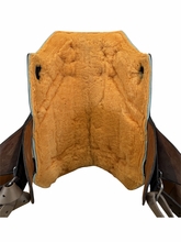 15.5Inch Used Circle Y Tammy Fisher Blue Roan Treeless Barrel Saddle Wide Tree 1319