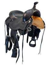SOLD 2025/09/10j  15.5Inch Used Circle Y Teton Trail Saddle 1760