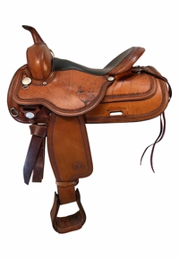 15.5Inch Used Circle Y Trail Saddle 1551