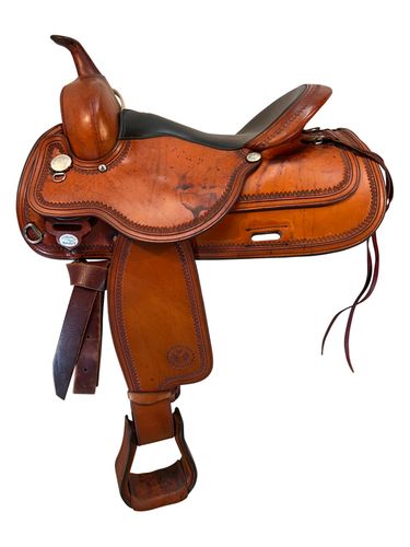 15.5Inch Used Circle Y Trail Saddle 1551