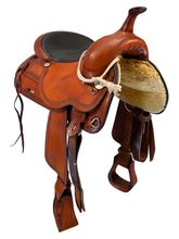 15.5Inch Used Circle Y Trail Saddle 1551