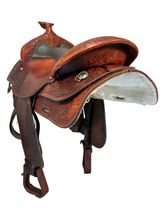 SOLD 2025/09/21j  15.5Inch Used Circle Y Trail Saddle 3105