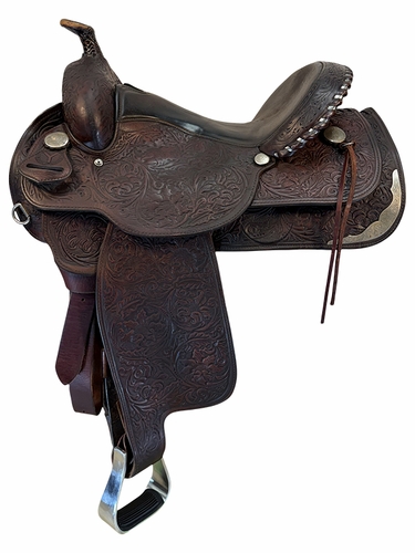 15.5Inch Used Circle Y Trail Saddle Medium Tree